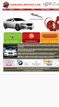 Mobile Screenshot of kumbanadweddingcars.com